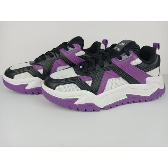 Decibel Shoes Men's Size US 10 Purple/White/Black DBVOL1, New Without Box - Picture 5 of 13